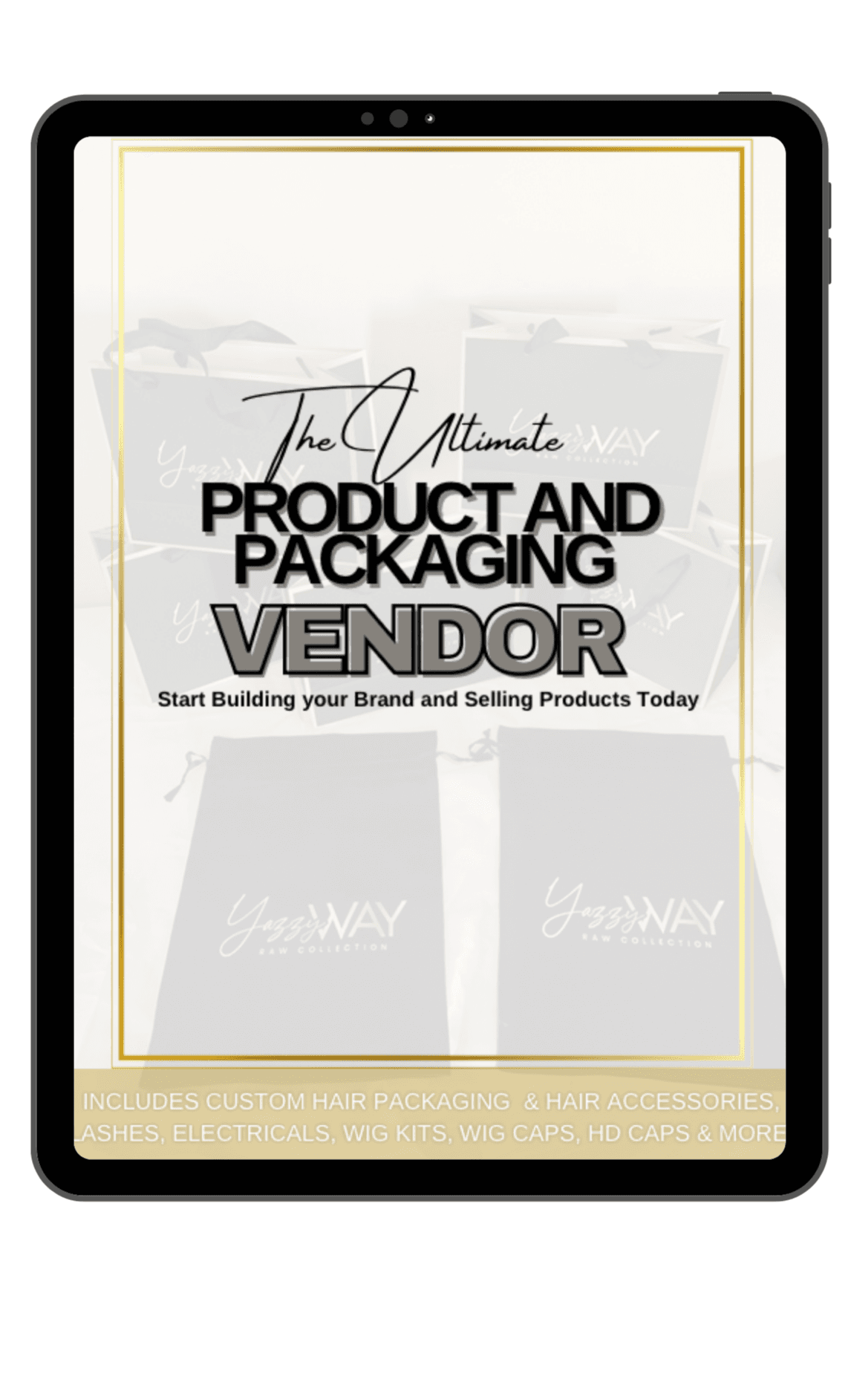 Product and Packaging Vendors guide cover