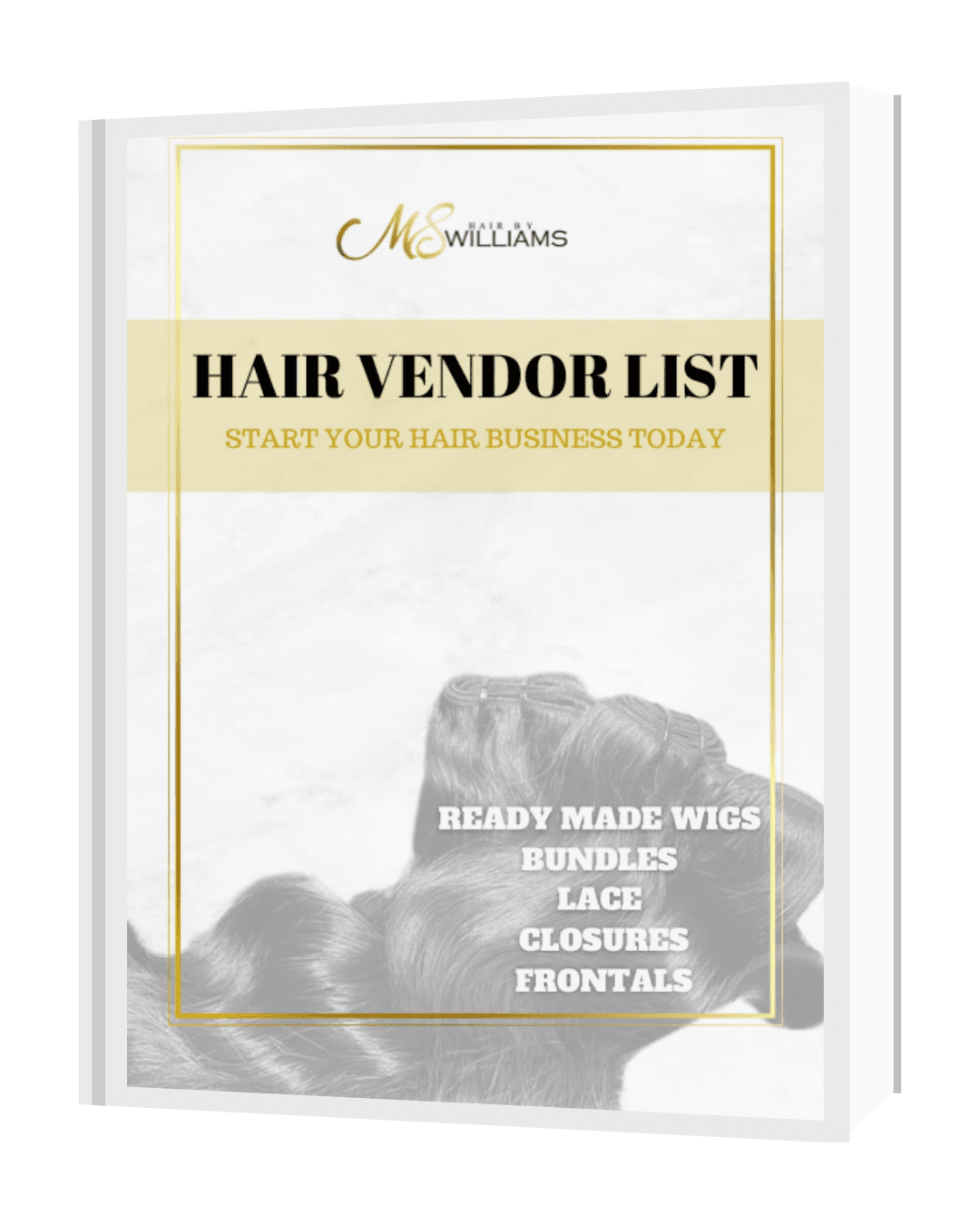 Start Your Hair Business guide cover